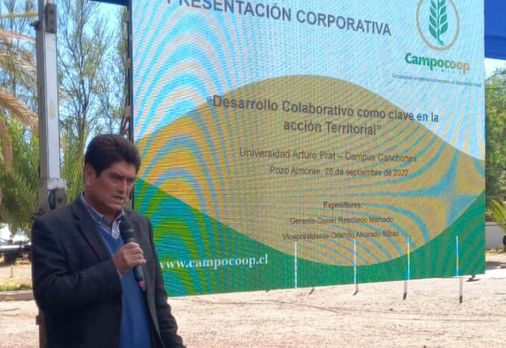 Campocoop fue parte de la jornada en terreno del programa “Encuentro Conocimientos y Territorios”