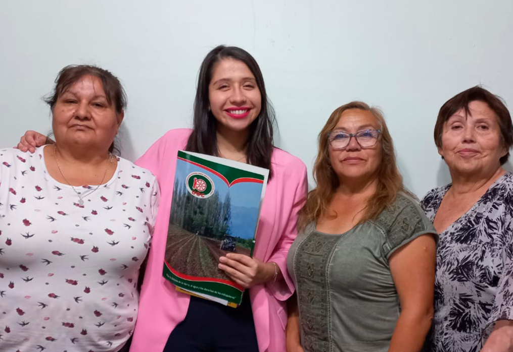 Reunión de la Mesa de la Mujer Rural: trabajo, producción y educación fueron algunos de los temas relevantes